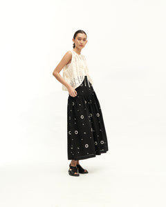 Unisex: Serikat Vest (Sand Eyelet)
