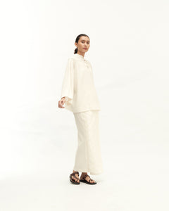 Women: Subuh Wrapped Skirt (Off White)