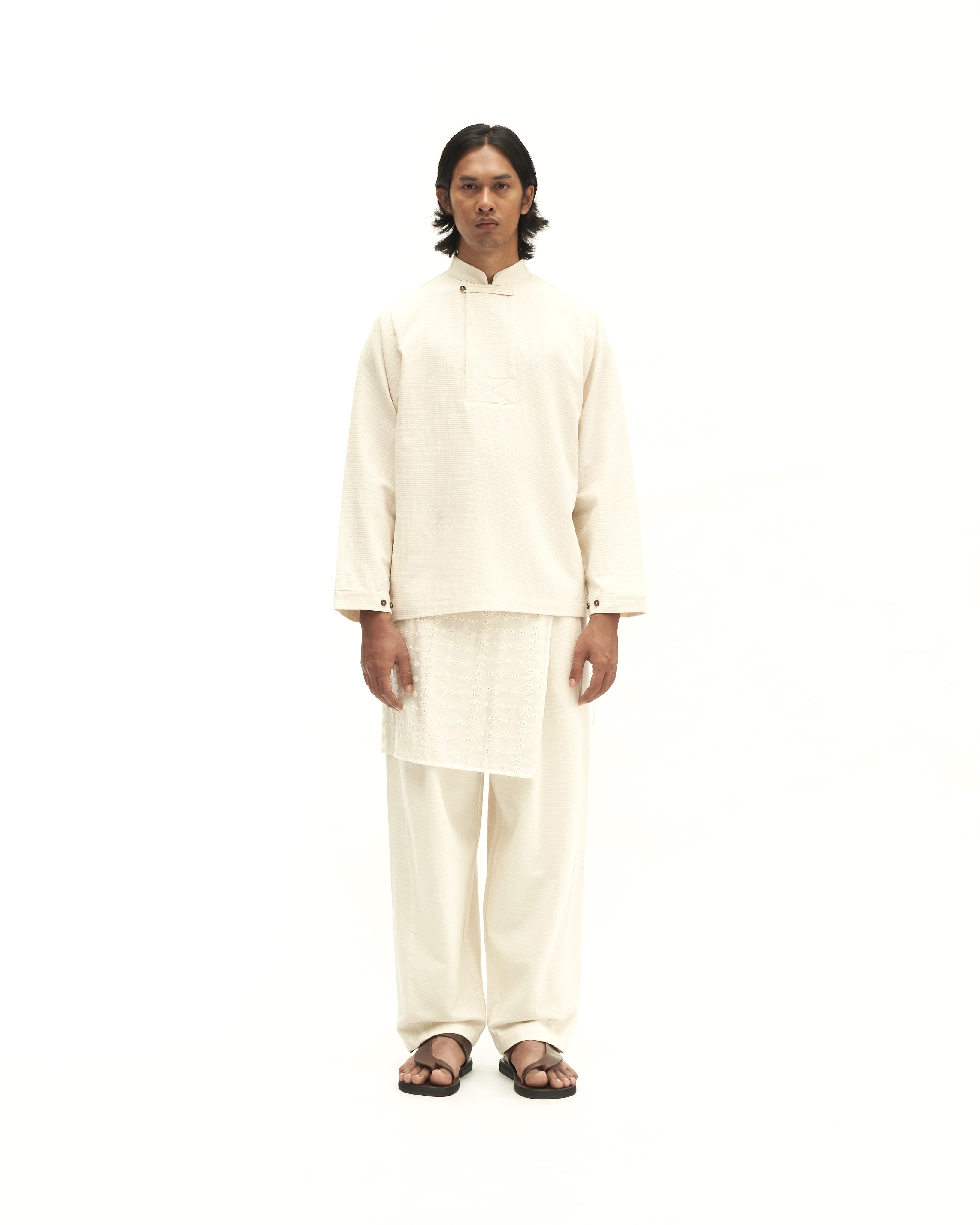 Men: Mao Baju Melayu (Sand)
