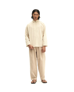 Men: Mao Baju Melayu (Brown Stripe)