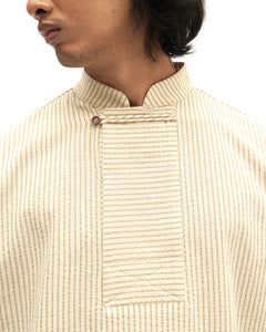 Men: Mao Baju Melayu (Brown Stripe)