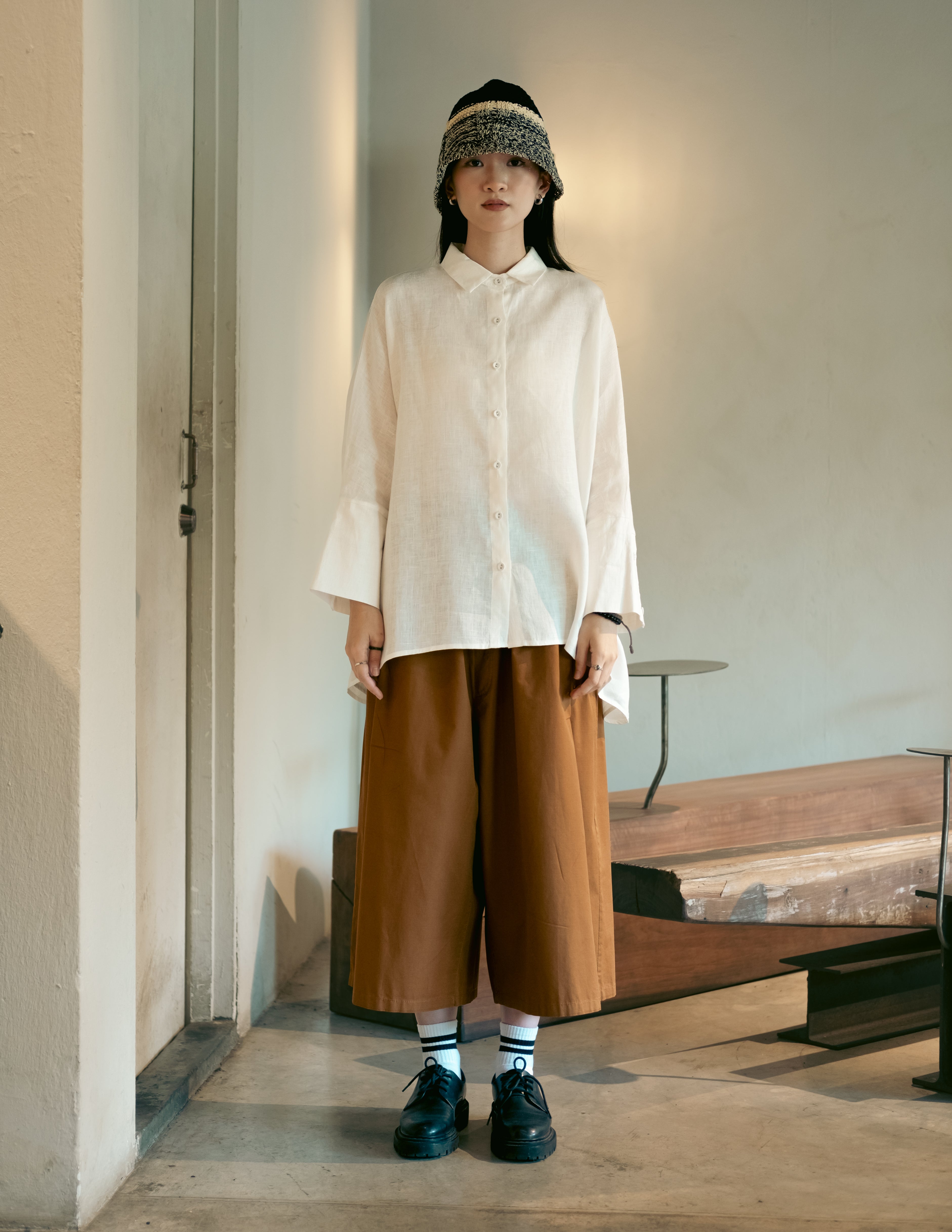 Womens: The Oversized Shirt (White)
