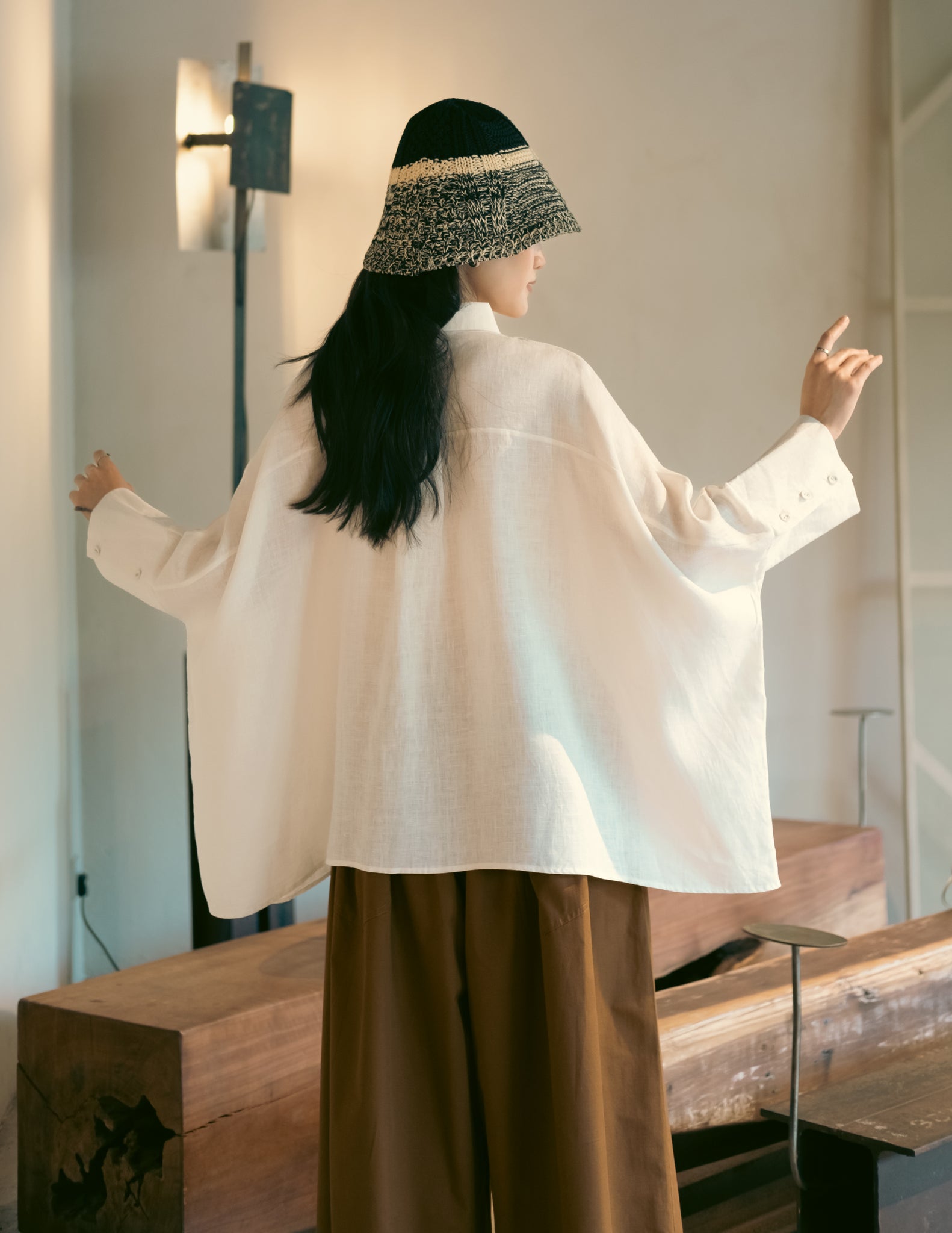 Womens: The Oversized Shirt (White)