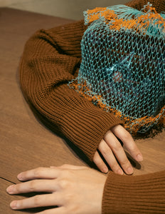 Unisex: The Knitted Jumper (Dark Brown)