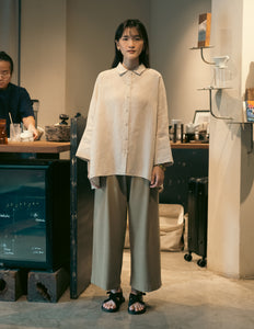 Womens: The Oversized Shirt (Sand)