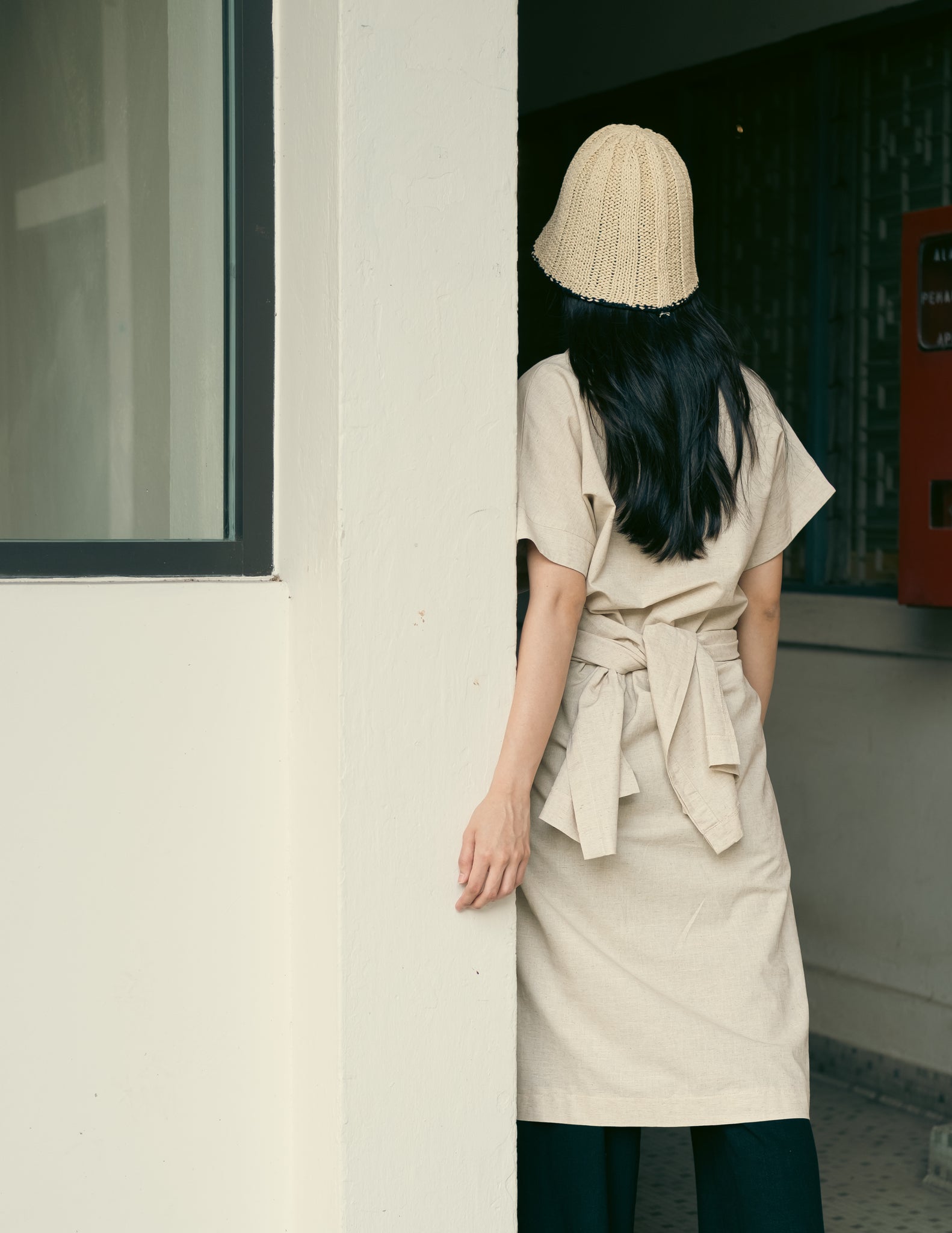 The Knitted Hat (Beige)