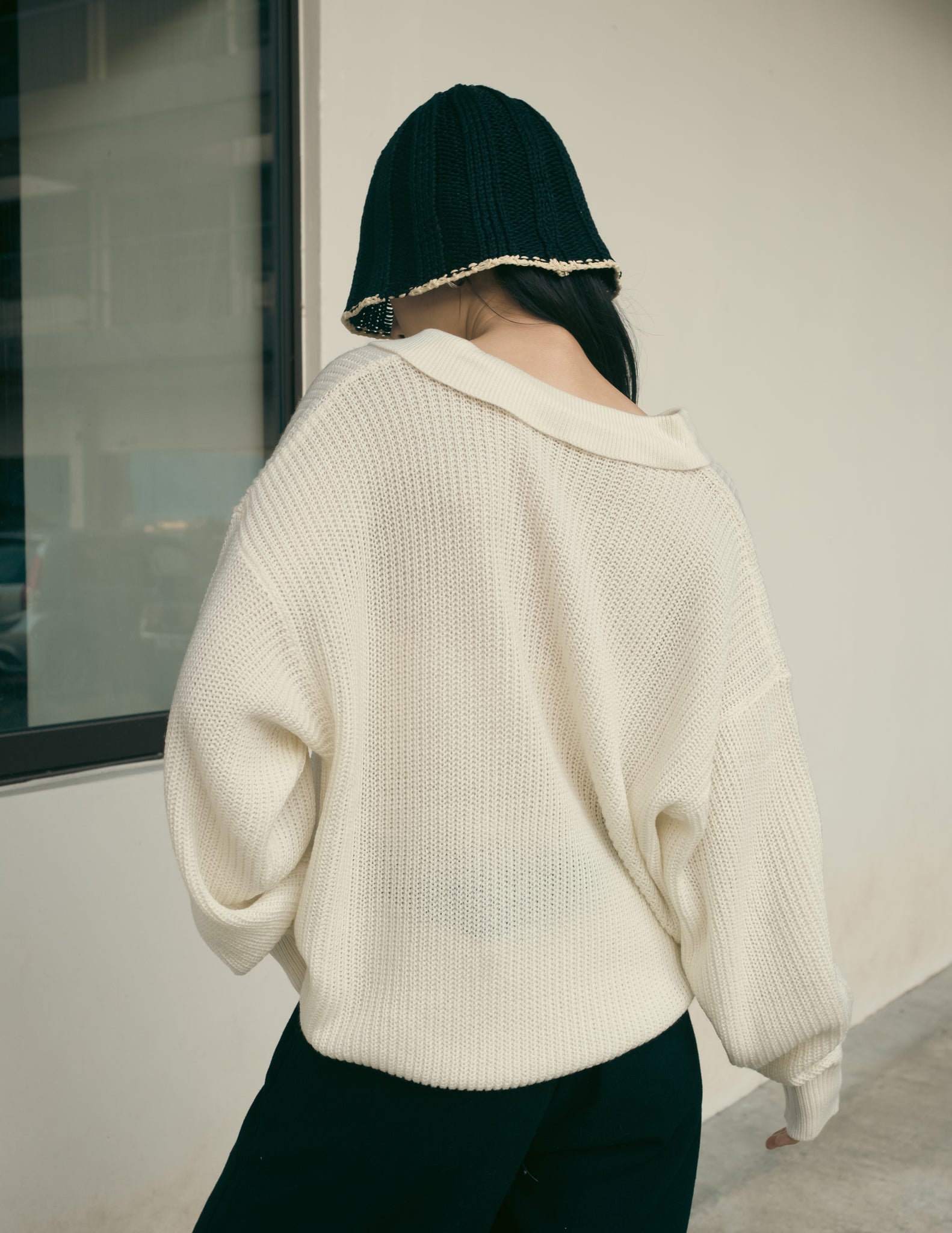 Unisex: The Knitted Jumper (White)