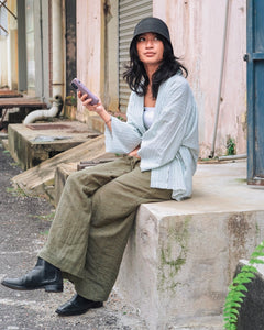 Women: The Loose Kebaya (Stripe Green)