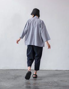 Women: The Loose Kebaya (Stripe Blue)