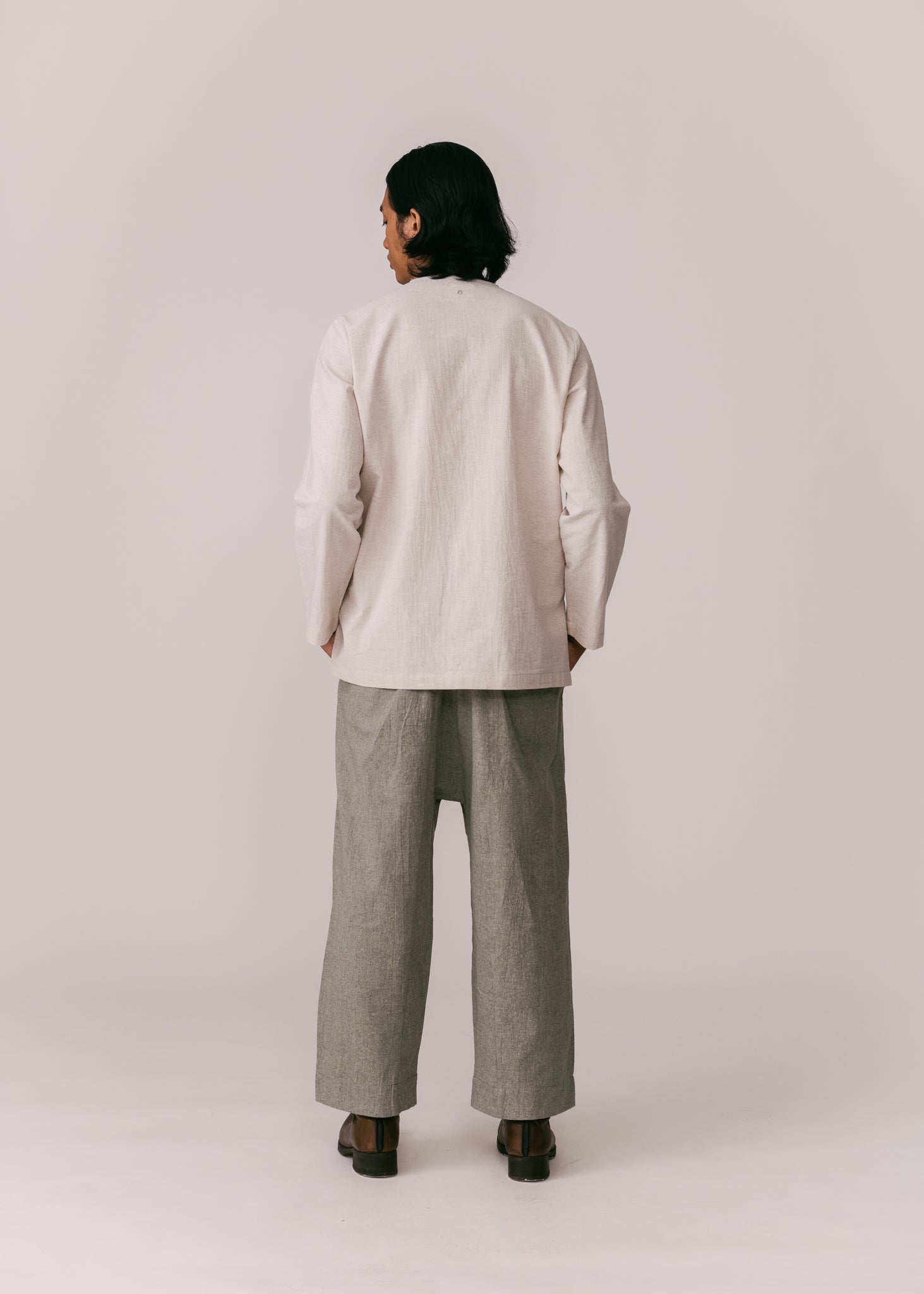 Unisex: Tahan Panelled Pants (Olive)