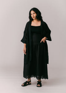 Women: Cambah Pleated Outer (Black)