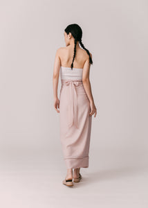 Women: Tumboh Wrapped Sarung (Dusty Pink)