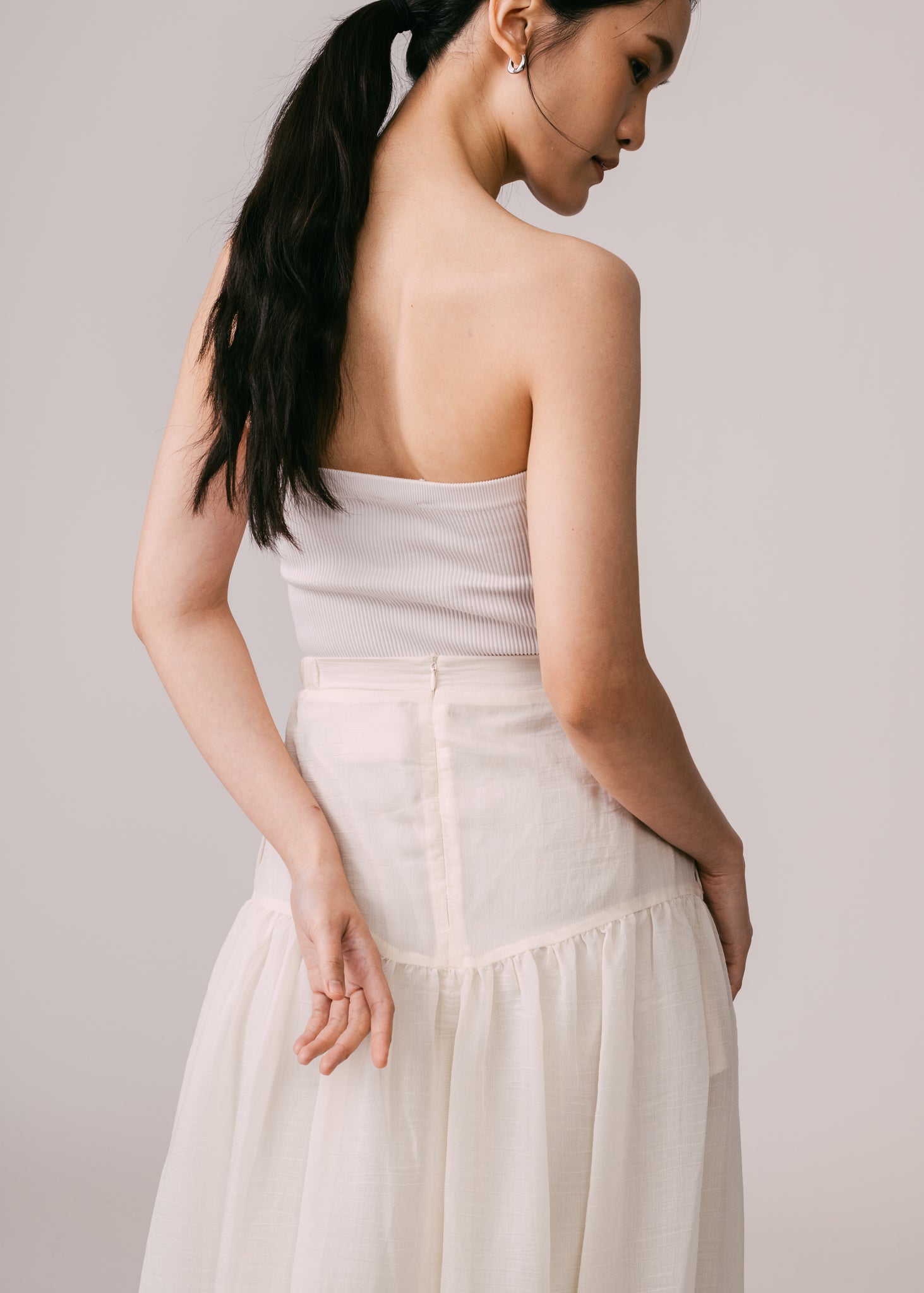 Women: Terbit Gathered Sarung (Beige)