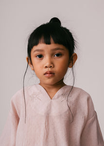 Kids: Terbit Kurung Top (Dusty Pink)