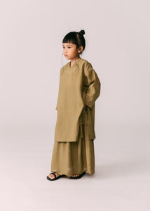 Kids: Terbit Kurung Top (Olive)