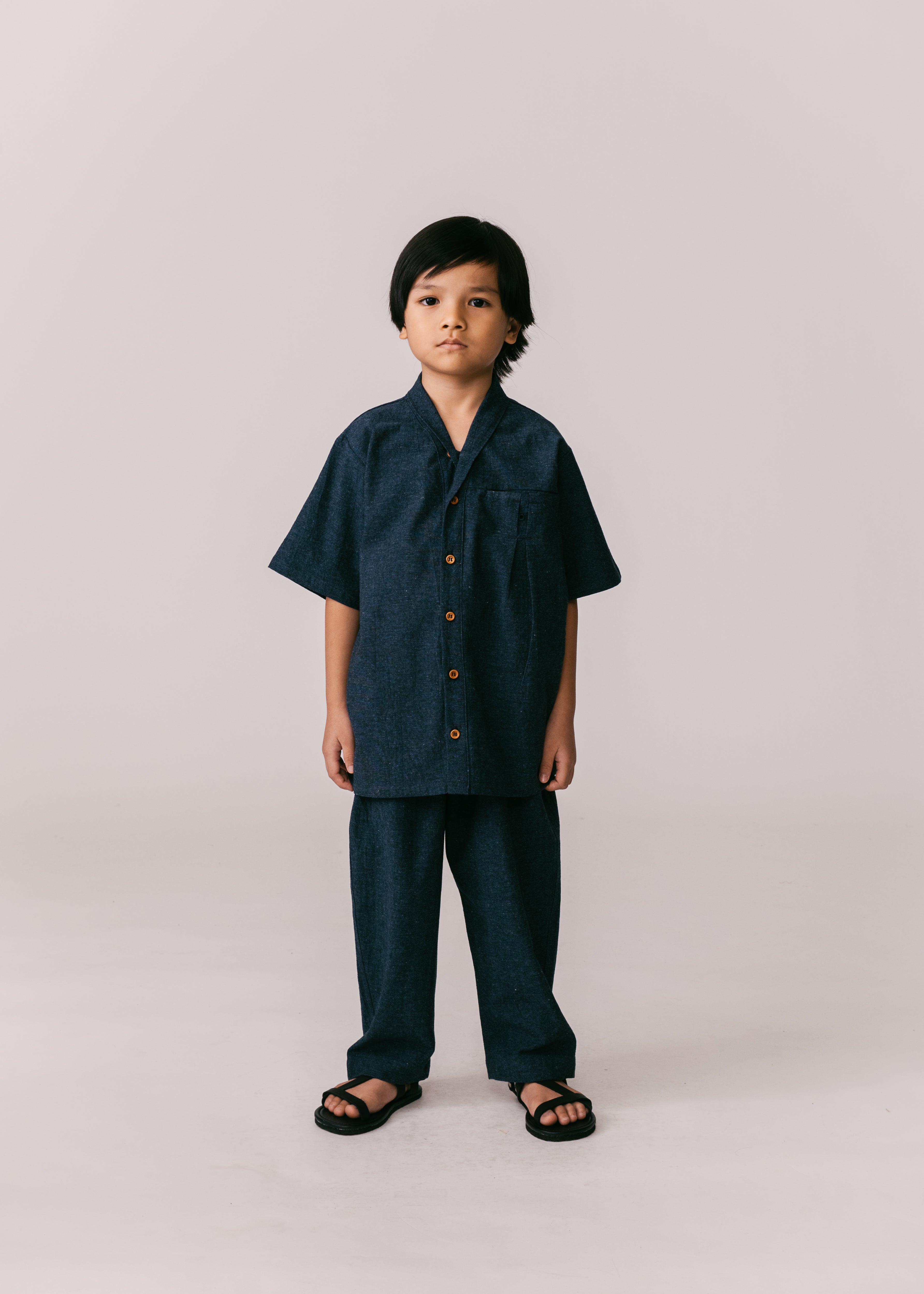 Kids: Alir Shirt (Dark Blue)