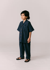 Kids: Alir Shirt (Dark Blue)