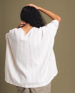 Women: The Kabur Multi Top (Stripe Pink)