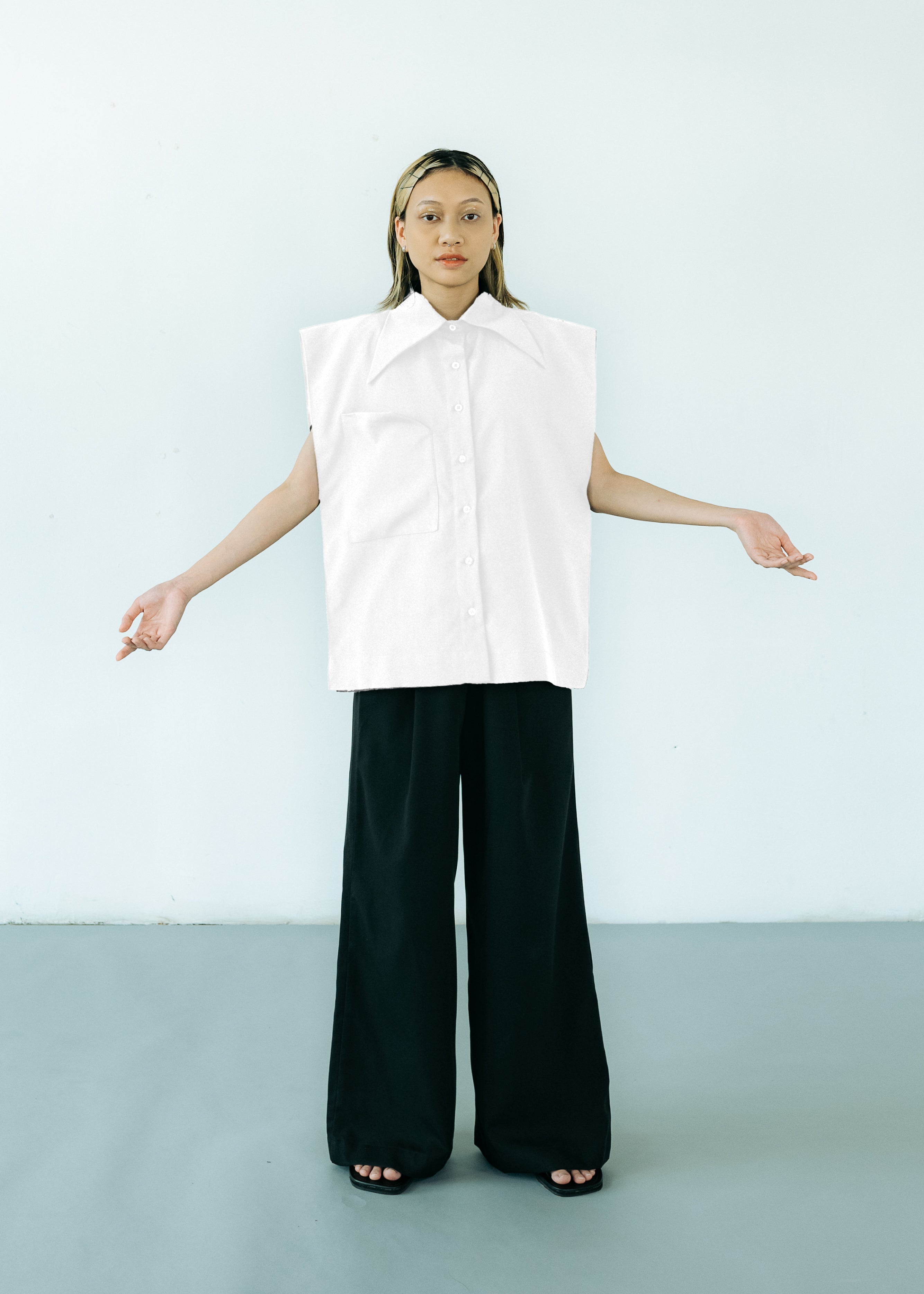 Women:  The Boxy Shirt (White)