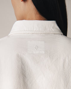 Women: The Collared Shirt (White)