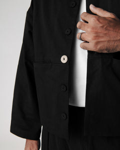 Unisex: The Cropped Jacket (Black)