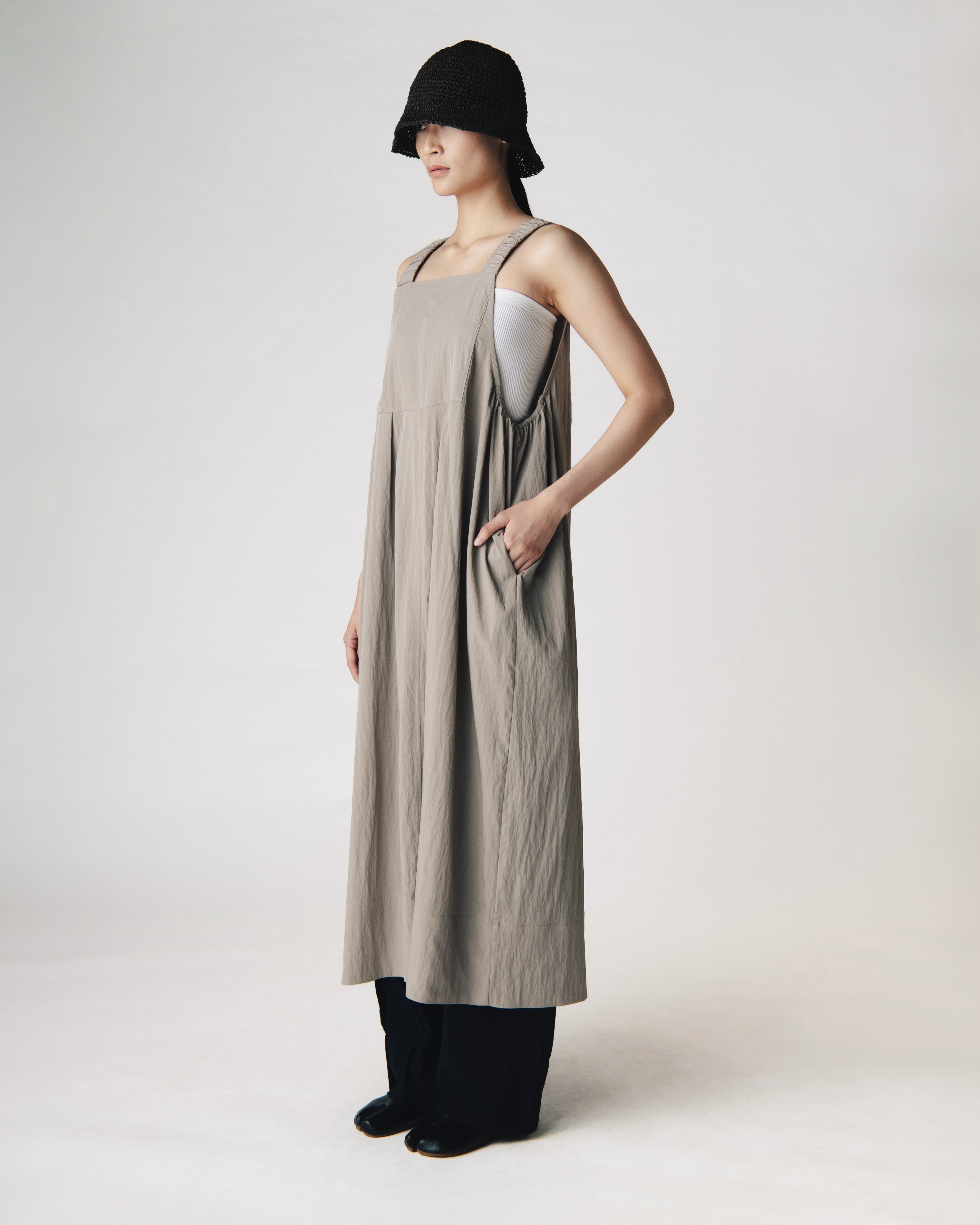 Women: The Pinafore Dress (Grey)