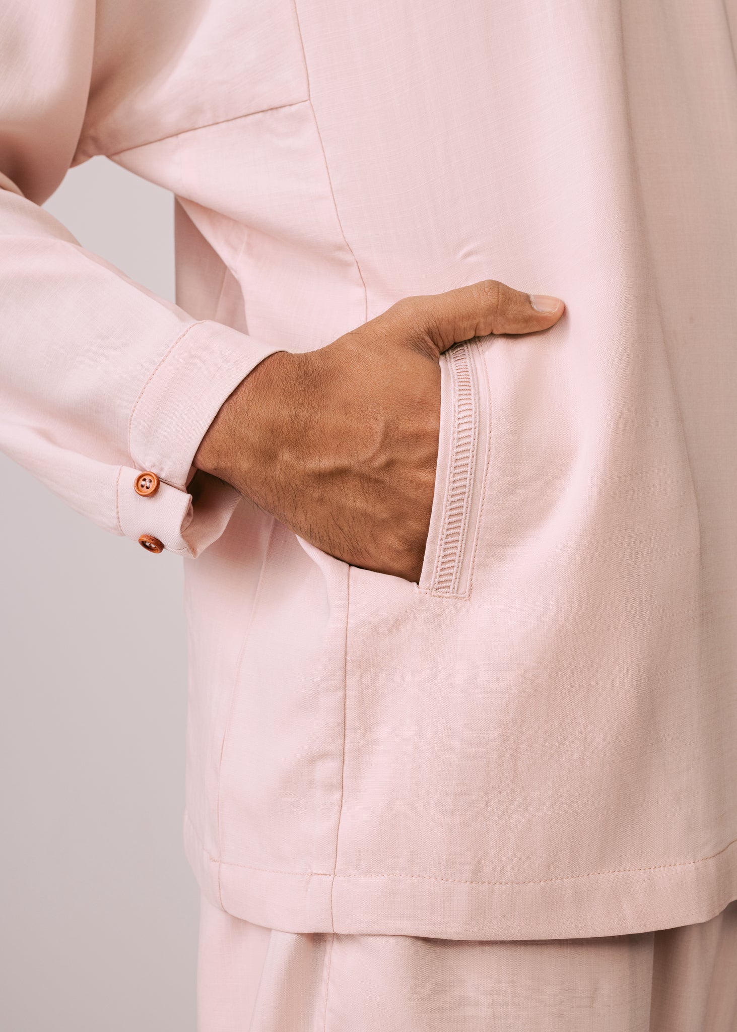 Men: Terus Baju Melayu (Blush)