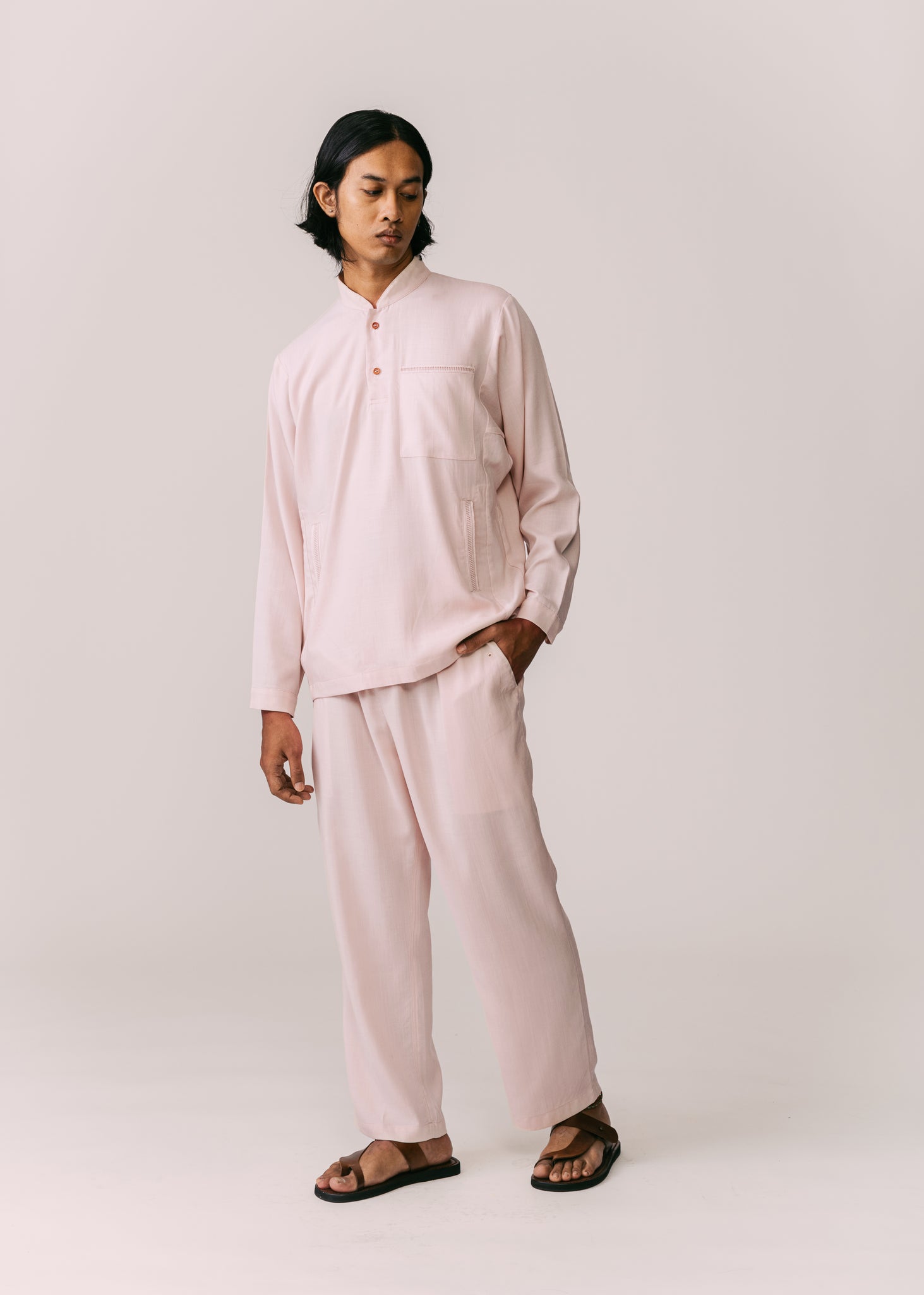 Men: Terus Straight Pants (Blush)