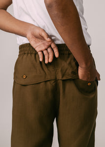 Men: Terus Straight Pants (Olive)