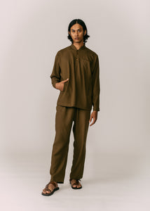 Men: Terus Baju Melayu (Olive)