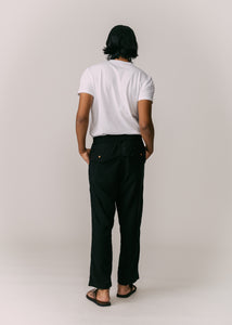 Men: Terus Straight Pants (Black)