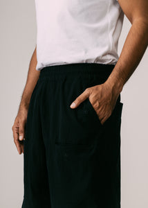 Unisex: Tahan Panelled Pants (Black)