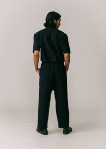 Unisex: Tahan Panelled Pants (Black)