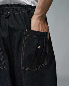 Unisex: The Loose Pants (Black Denim)