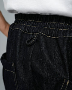 Unisex: The Loose Pants (Black Denim)