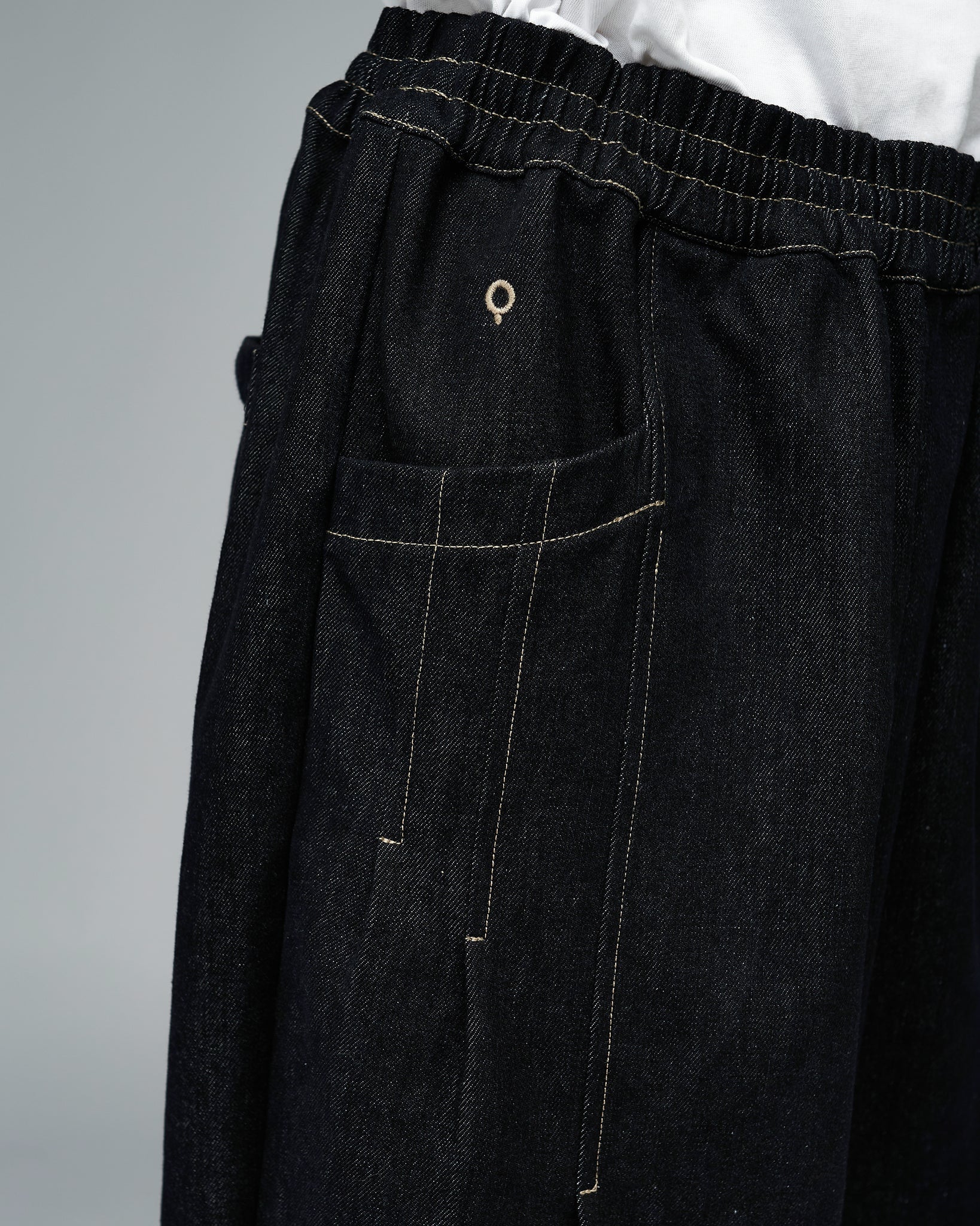 Unisex: The Loose Pants (Black Denim)