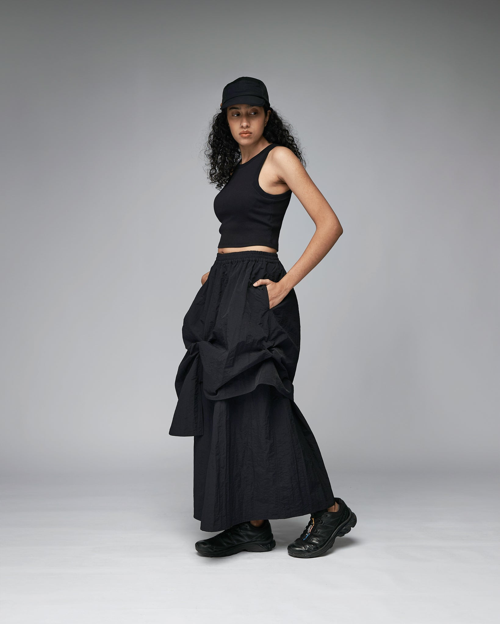 Women: The Layered Skirt (Black)