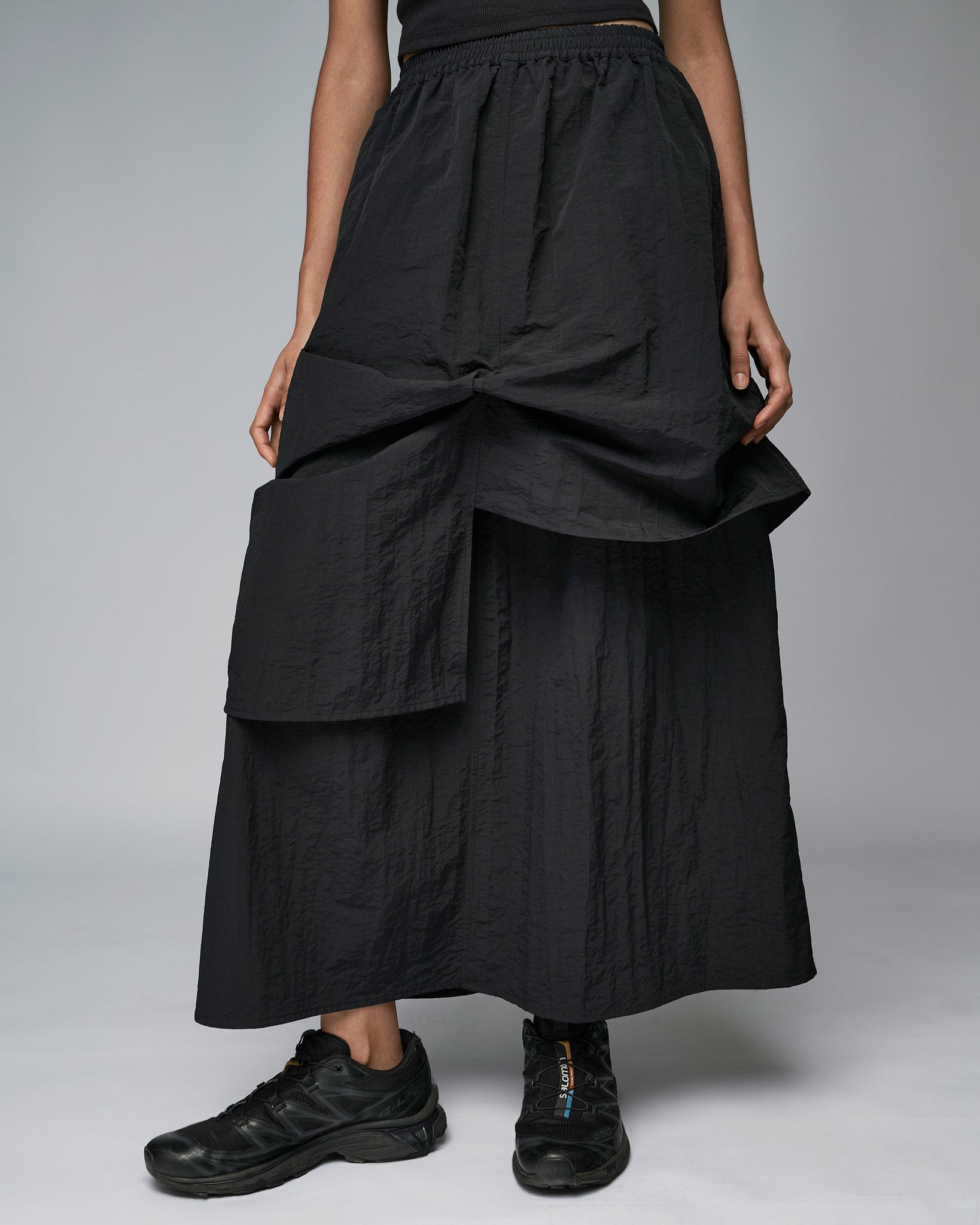 Women: The Layered Skirt (Black)