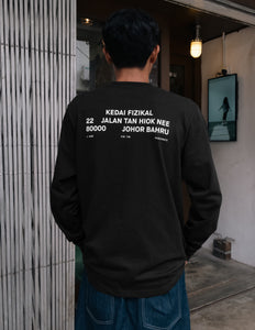 Unisex: KEDAI FIZIKAL BLACK T JB (Long Sleeve)