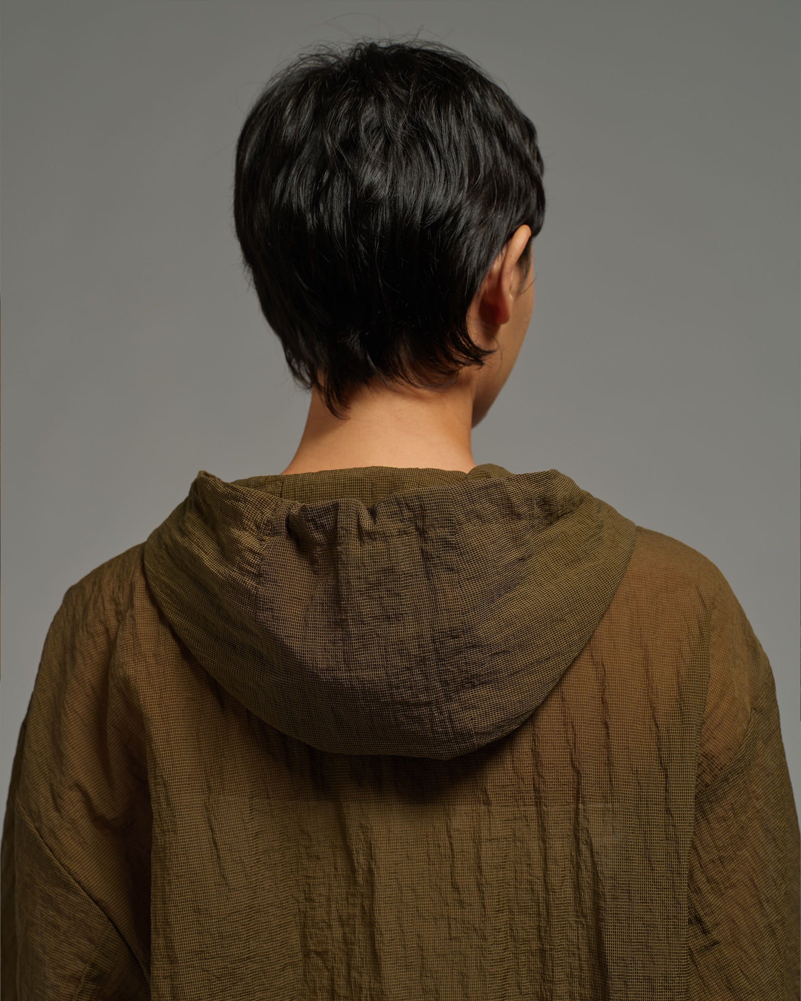 Unisex: The Hooded Jacket (Dark Olive)