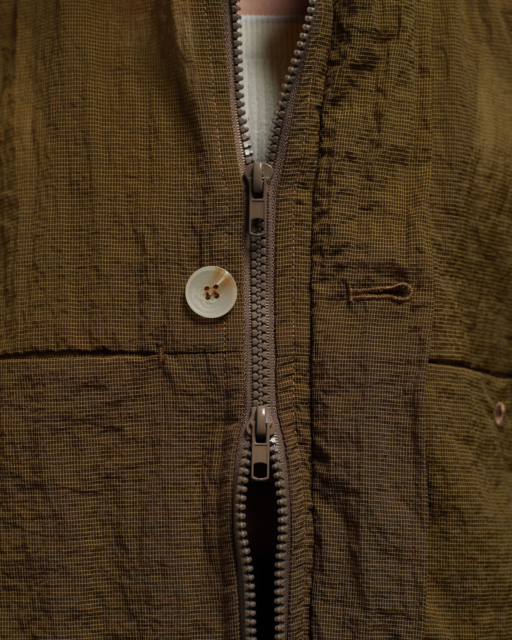 Unisex: The Hooded Jacket (Dark Olive)