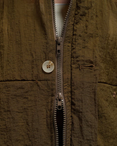 Unisex: The Hooded Jacket (Dark Olive)