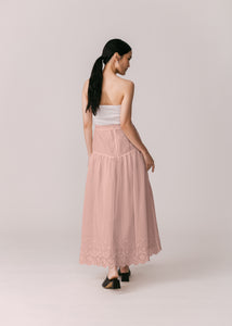 Women: Terbit Gathered Sarung (Dusty Pink)