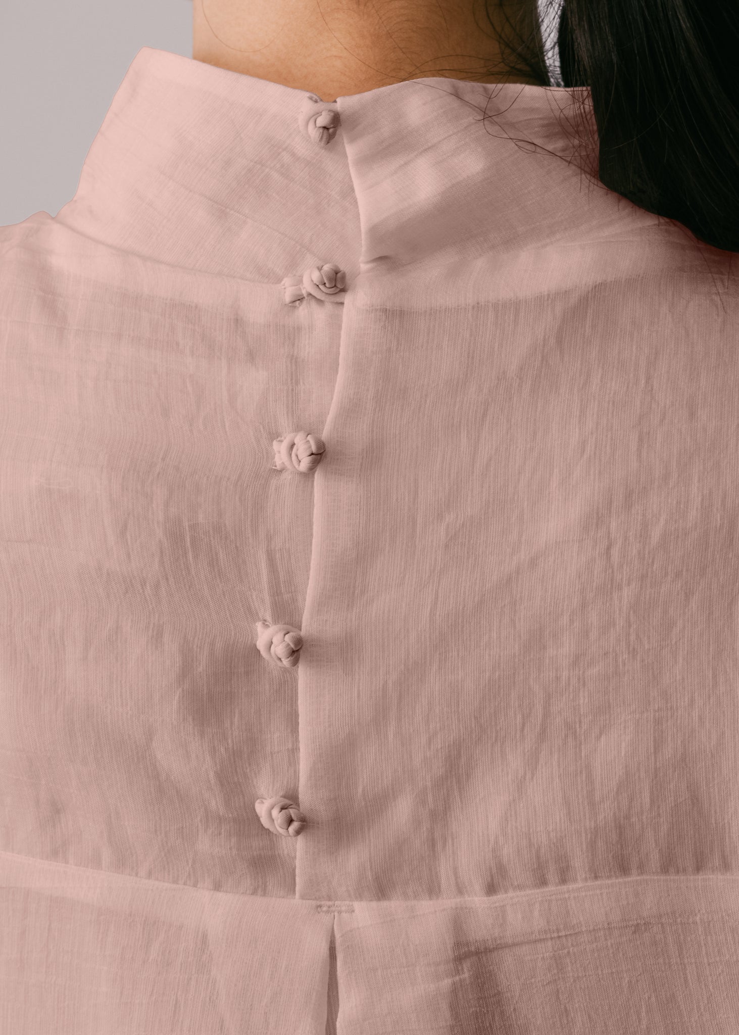 Women: Terbit Loose Kurung Top (Dusty Pink)