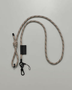 Unisex: The Paracord Strap (Beige Stripe)
