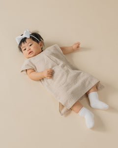Babies: Pulang Dress (Striped Brown)