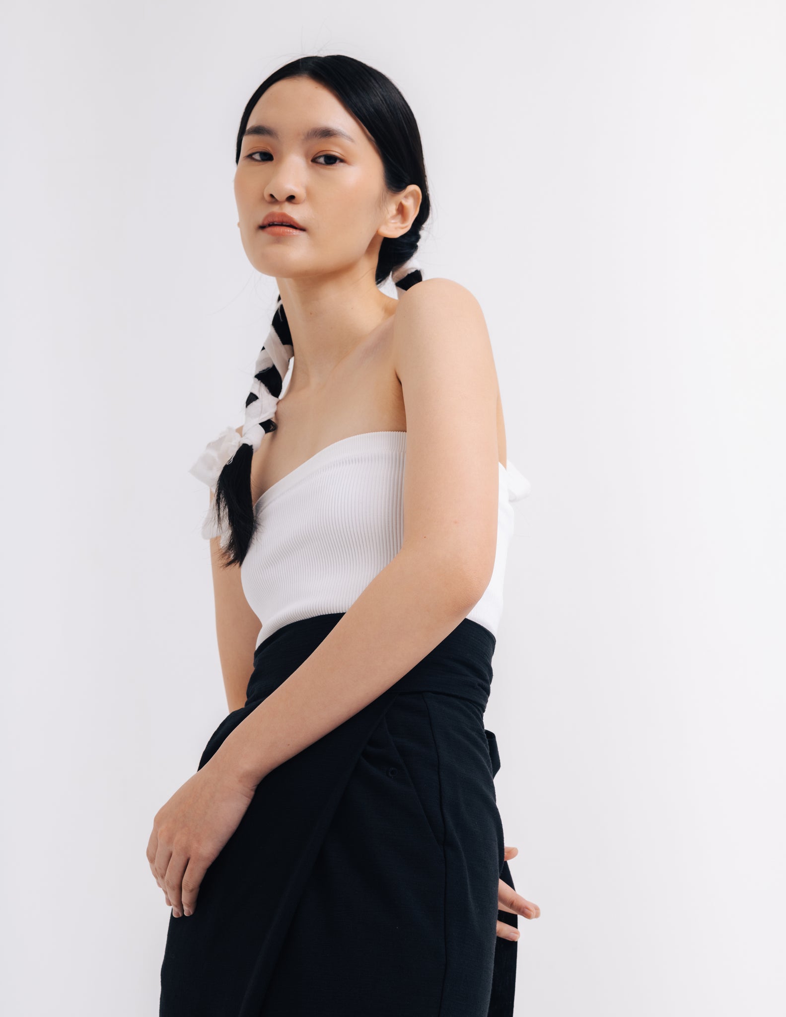 Women: Ibundo Wrapped Sarung (Black)