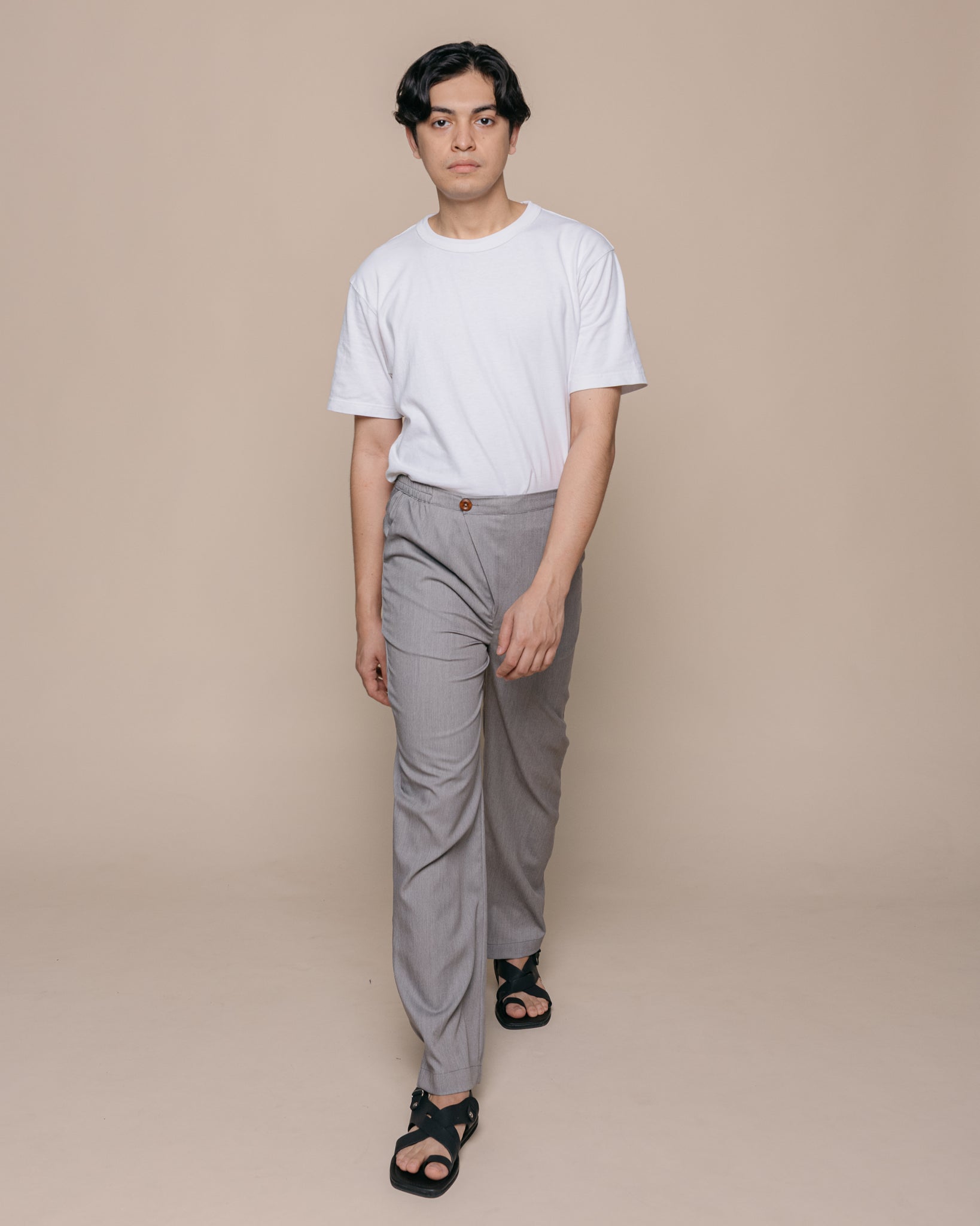 Unisex: Tenang Straight Pants (Grey)