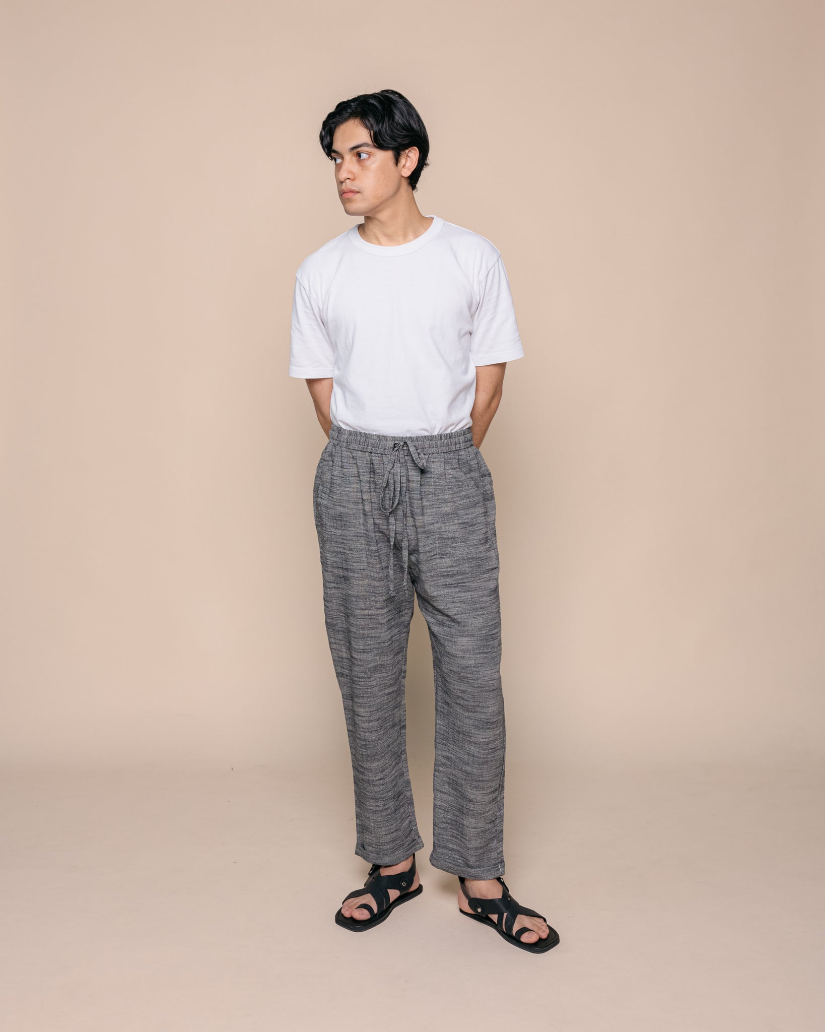 Men: Teman Relaxed Pants (Black)
