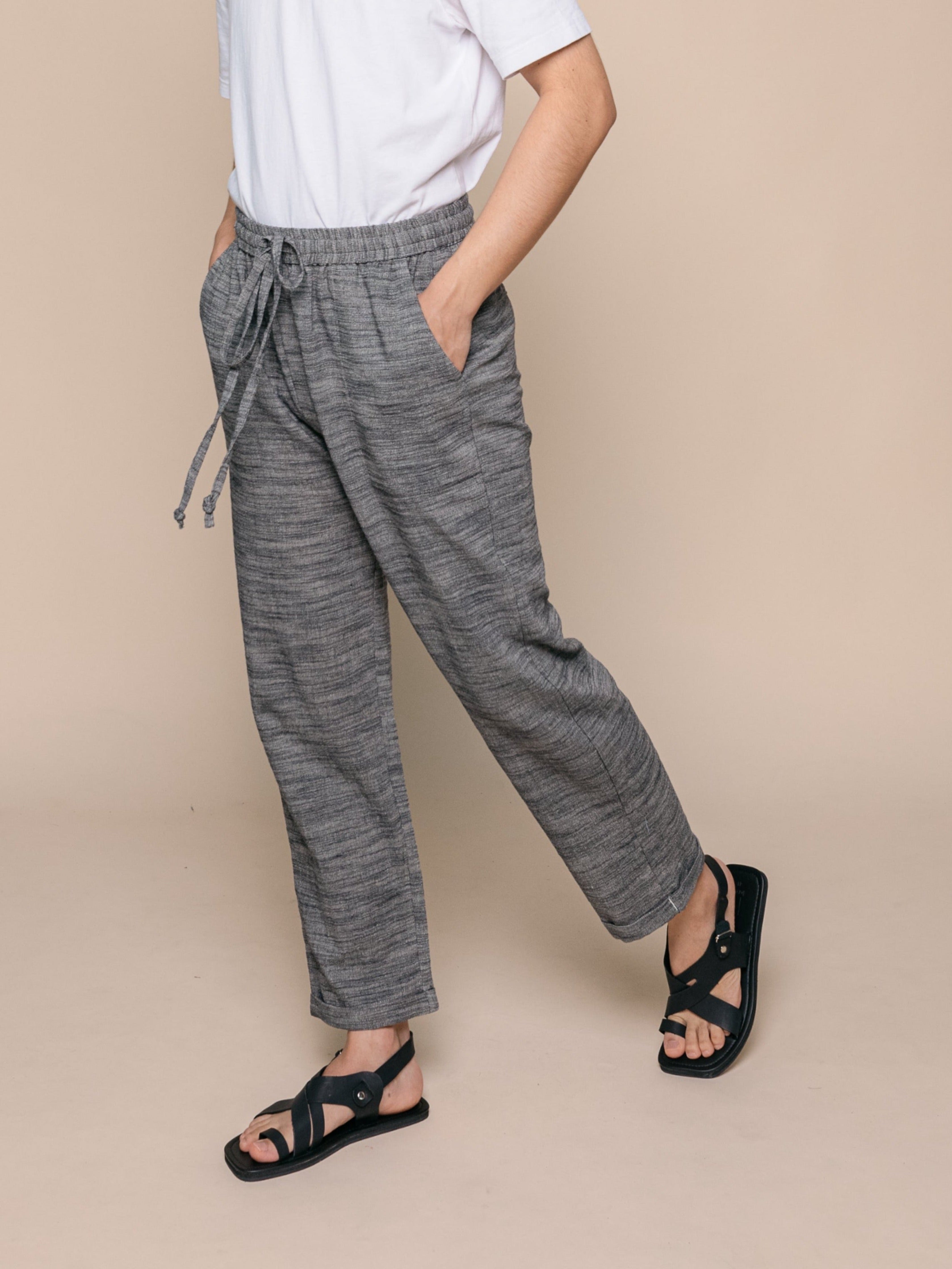 Men: Teman Relaxed Pants (Black)